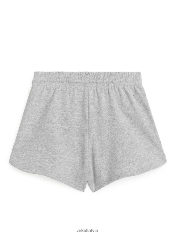 bērni ARKET frotē šorti apģērbs pelēkā melanža DT8RBB1586