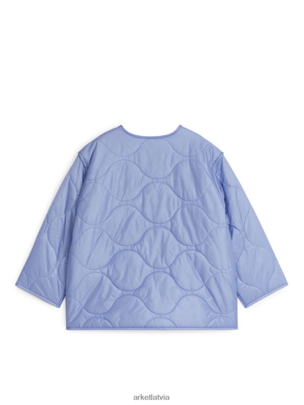 bērni ARKET and MR PORTER stepēta jaka apģērbs balodis DT8RBB1670