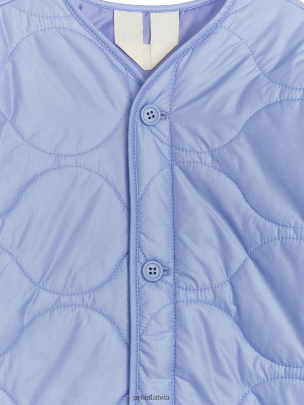 bērni ARKET and MR PORTER stepēta jaka apģērbs balodis DT8RBB1670