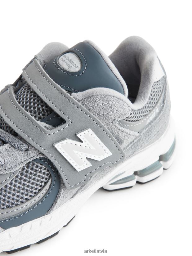 bērni ARKET new balance 2002 jaunatnes treneri apavi pelēks DT8RBB1404
