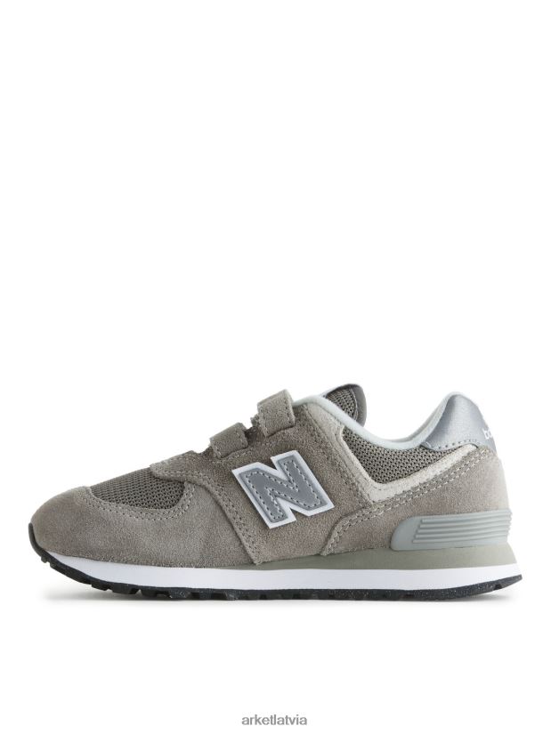 bērni ARKET new balance 574 mazi bērnu trenažieri apavi pelēks DT8RBB1420