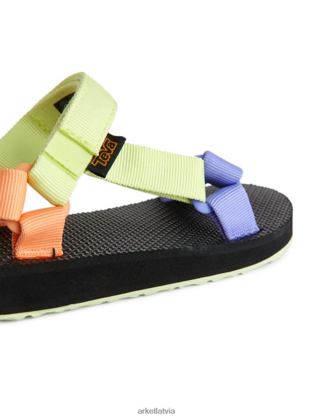 bērni ARKET teva oriģinālas universālas junioru sandales apavi melni/pasteļi DT8RBB1401
