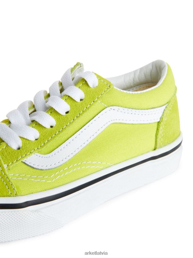 bērni ARKET vans jauniešu old skool trenažieri apavi spilgti zaļš DT8RBB1392