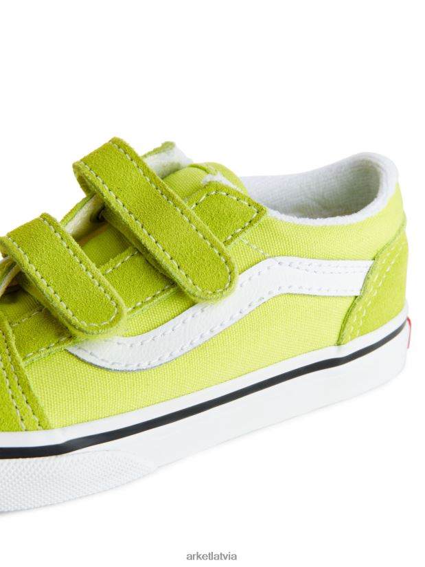 bērni ARKET vans toddler old skool hook and loop trenažieri apavi spilgti zaļš DT8RBB1393