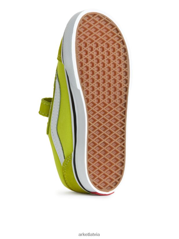 bērni ARKET vans toddler old skool hook and loop trenažieri apavi spilgti zaļš DT8RBB1393