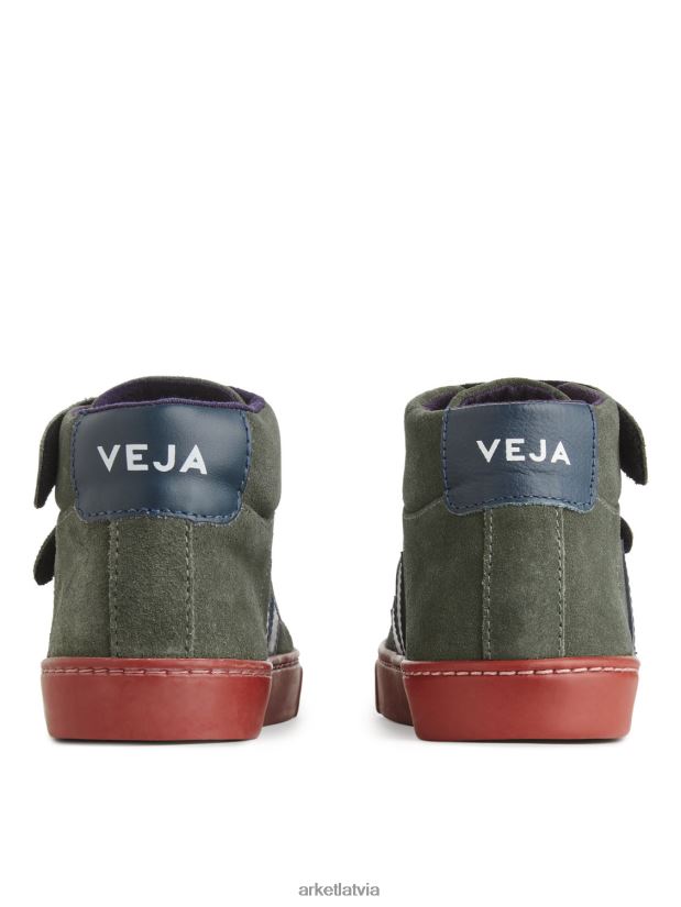 bērni ARKET veja esplar mid trainers toddler apavi haki zaļš DT8RBB1427