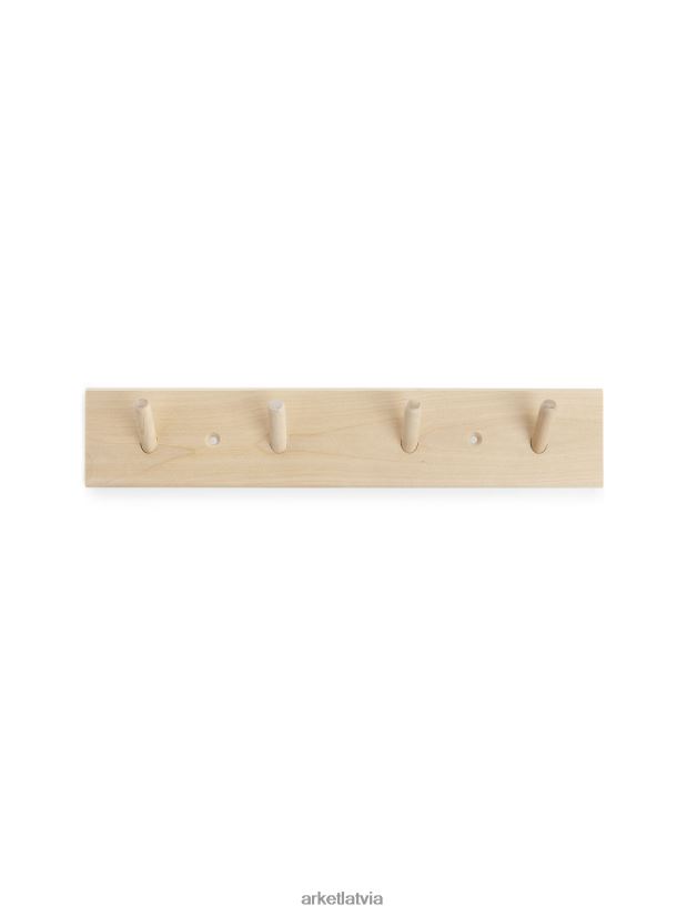 unisex ARKET iris hantverk statīvs, 4 āķi mājas piederumi bēšs DT8RBB1349