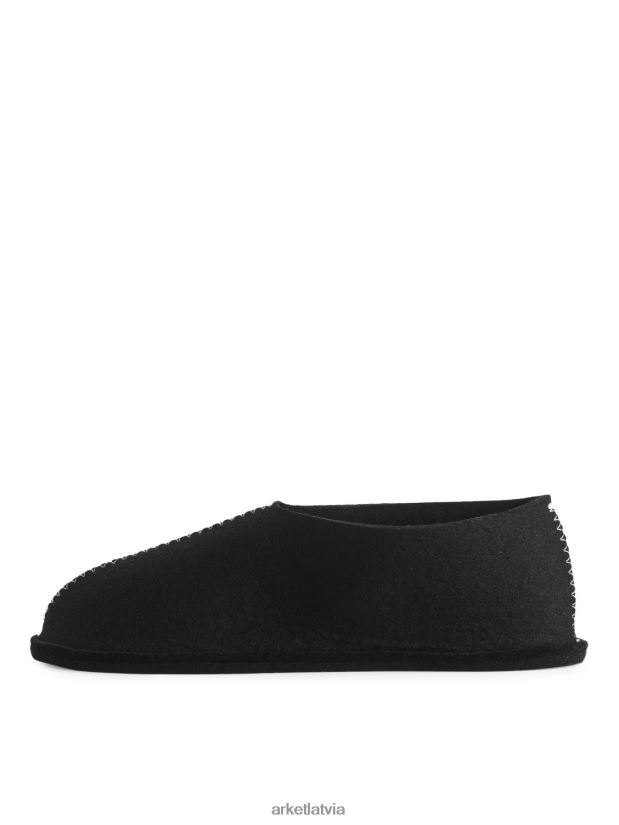 unisex ARKET pia wallen vilnas čības mājas piederumi melns DT8RBB722