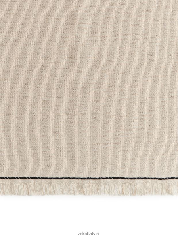 unisex ARKET kokvilnas roku dvielis 50 x 70 cm mājas piederumi bēšs DT8RBB1354