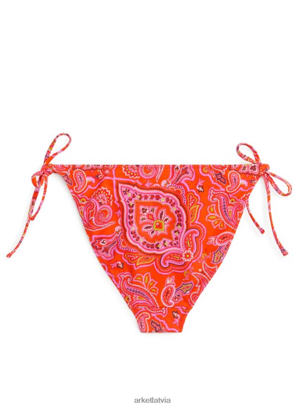 sievietes ARKET sasiet tanga bikini apakšā apģērbs apelsīns/peislija DT8RBB604
