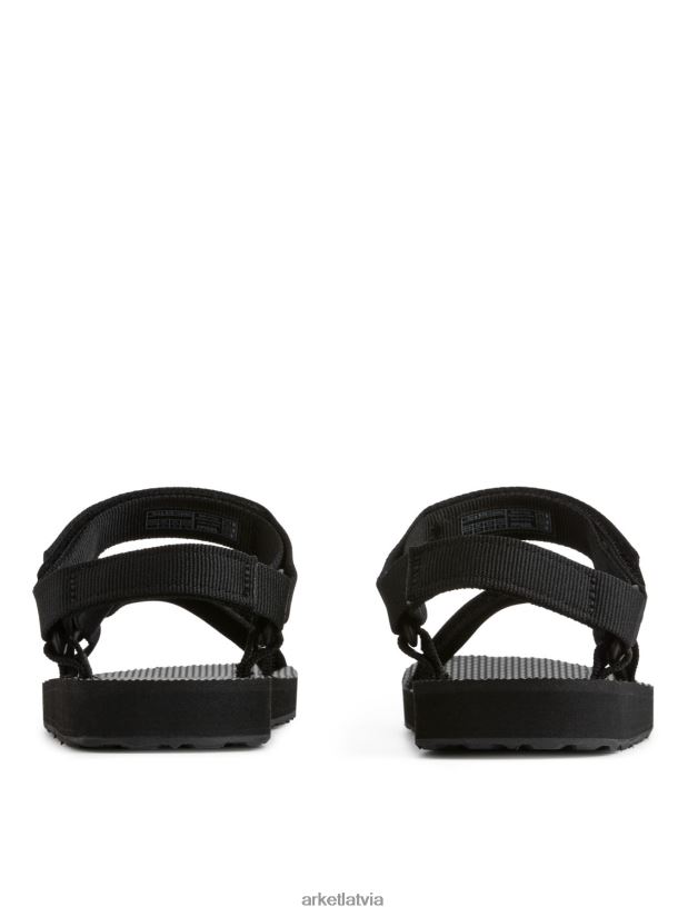 sievietes ARKET teva oriģinālas universālas sandales apavi melns DT8RBB641