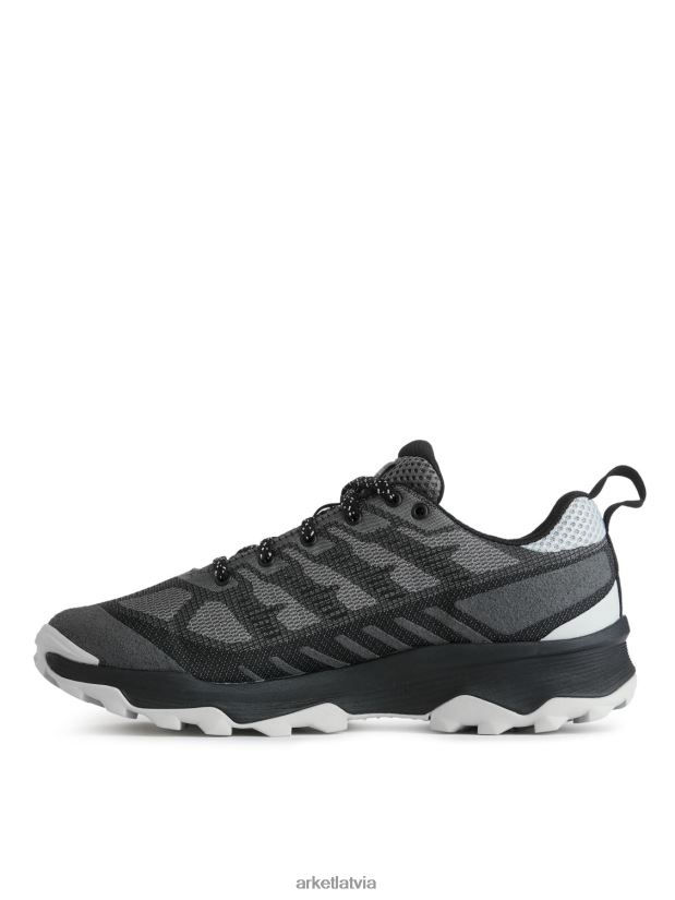 sievietes ARKET merrell moab speed eko trenažieri apavi pelēks/melns DT8RBB666