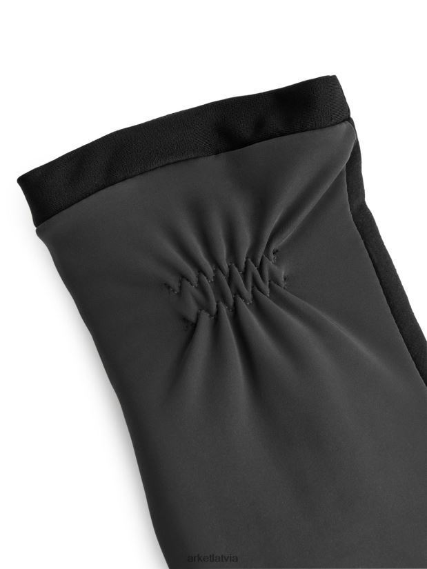sievietes ARKET hestra lexi softshell cimdi Piederumi tumši pelēks DT8RBB909