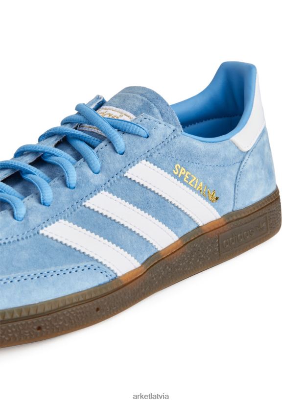 vīriešiem ARKET Adidas handbola speciālie trenažieri apavi gaiši zils DT8RBB1268