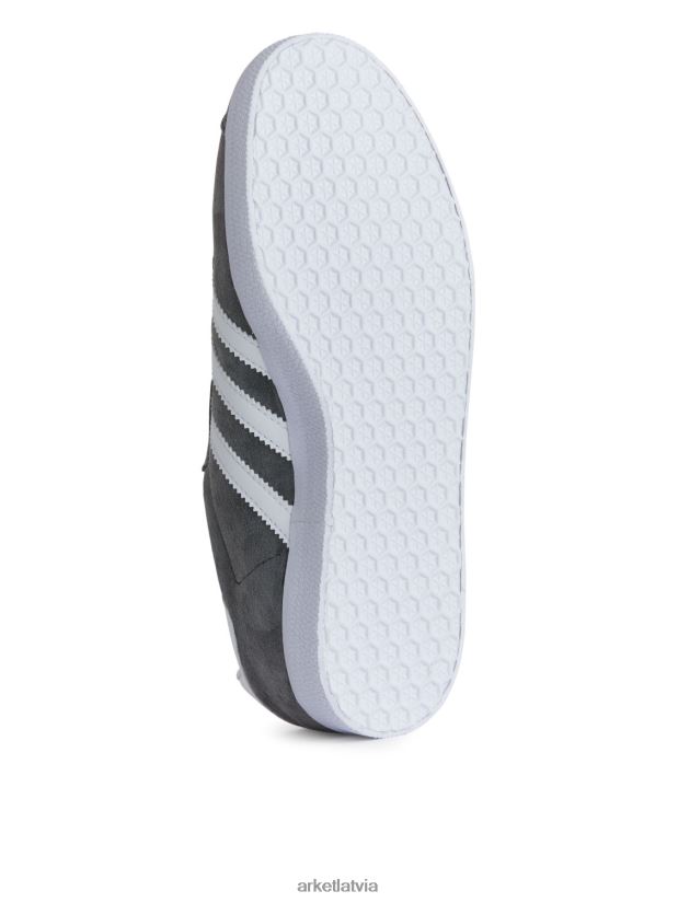 vīriešiem ARKET adidas gazelle trenažieri apavi pelēks/balts DT8RBB1255
