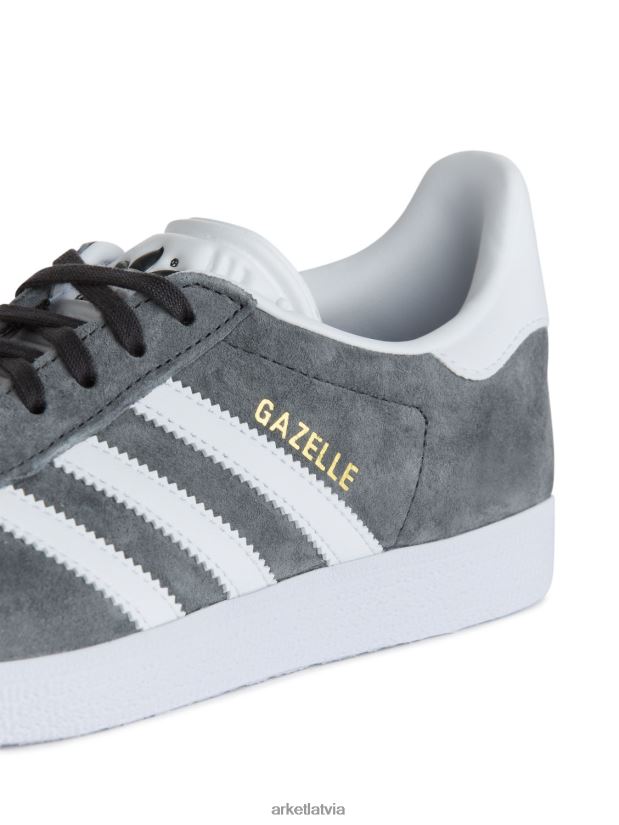 vīriešiem ARKET adidas gazelle trenažieri apavi pelēks/balts DT8RBB1255