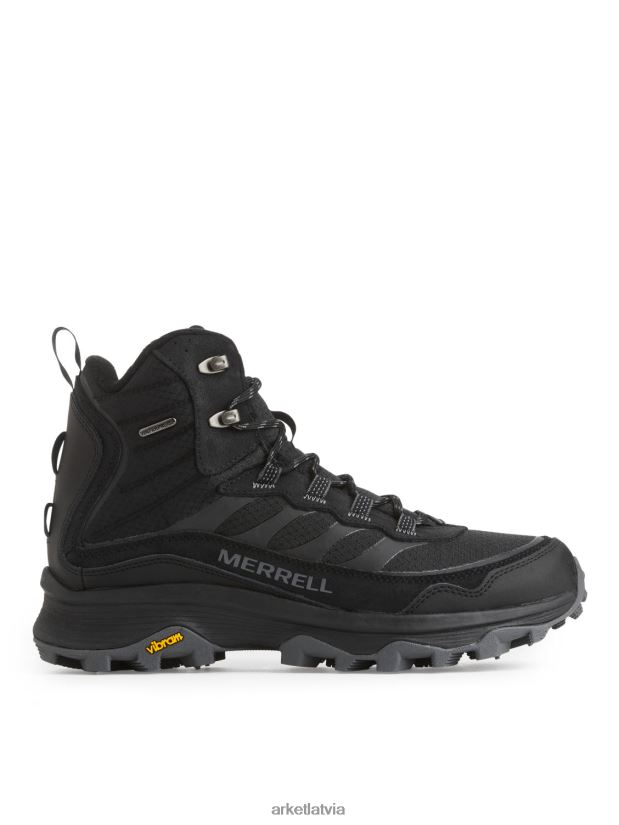 vīriešiem ARKET merrell moab speed thermo mid ūdensizturīgie pārgājieni apavi melns DT8RBB1219