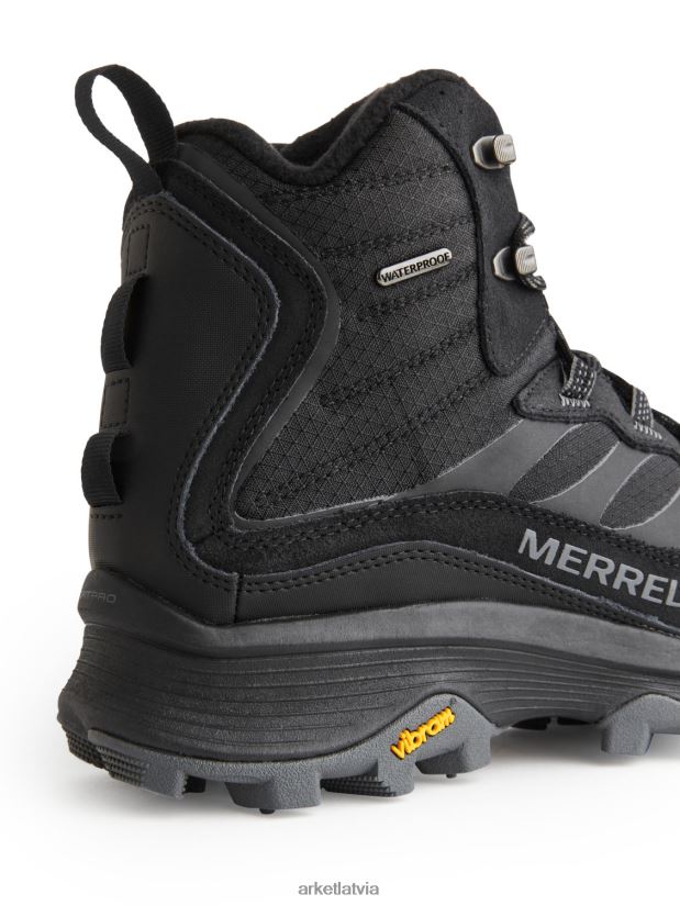 vīriešiem ARKET merrell moab speed thermo mid ūdensizturīgie pārgājieni apavi melns DT8RBB1219